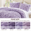Ensemble de literie de luxe pour très grand lit 3 pièces, édredon en microfibre avec motif floral pour une utilisation toutes saisons