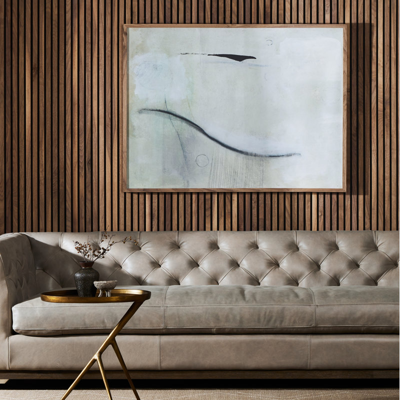 Minimal Tonal Painting by Dan Hobday, 40" H x 30" W