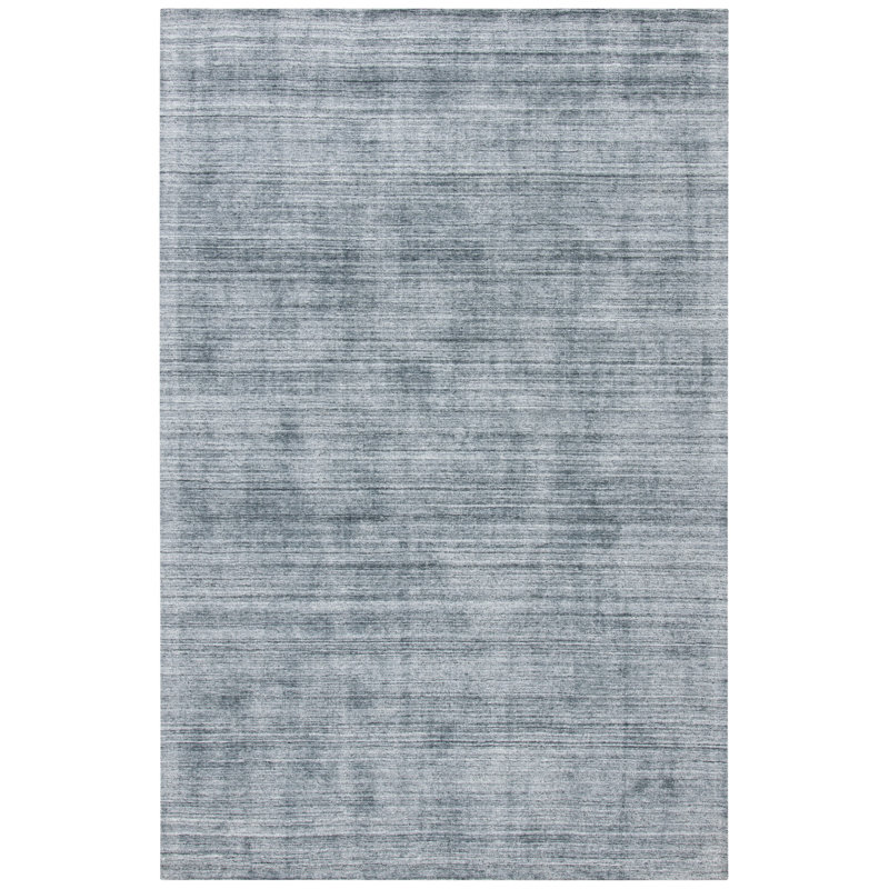 Tapis gris tissé à la main Newcastle, Rectangle 4 pi x 6 pi