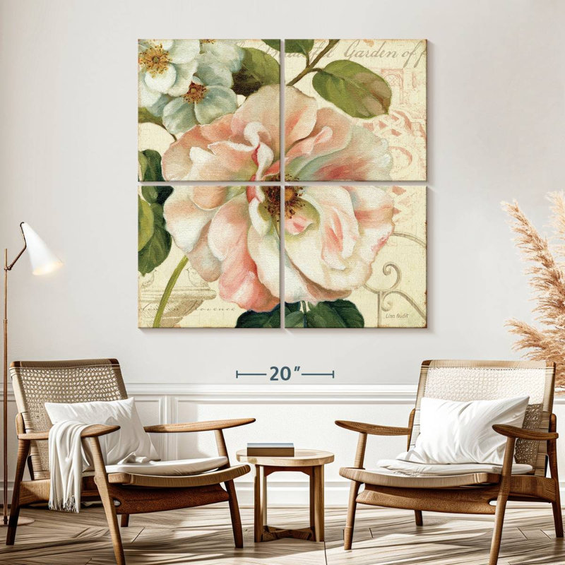 Harnek Les Jardin, 57" H x 57" W