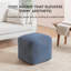 Repose-pieds rembourré 20 "bleu indigo Marta-117292678