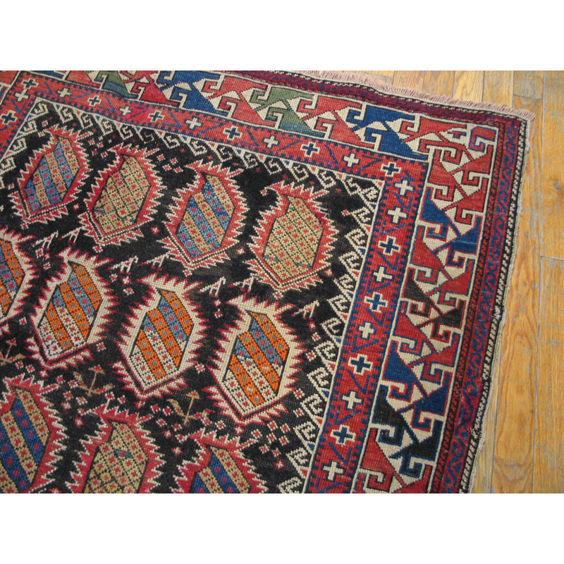 Antique Caucasian Multicolor 1930s Rug