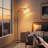 63.4'' Arched Floor Lamp With Remote Control And Bulb 