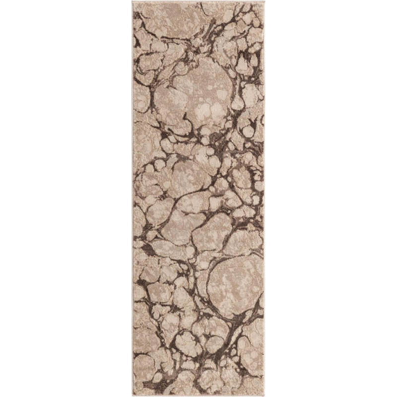 Kennebec Abstract Indoor Rug, Runner 2' x 6'