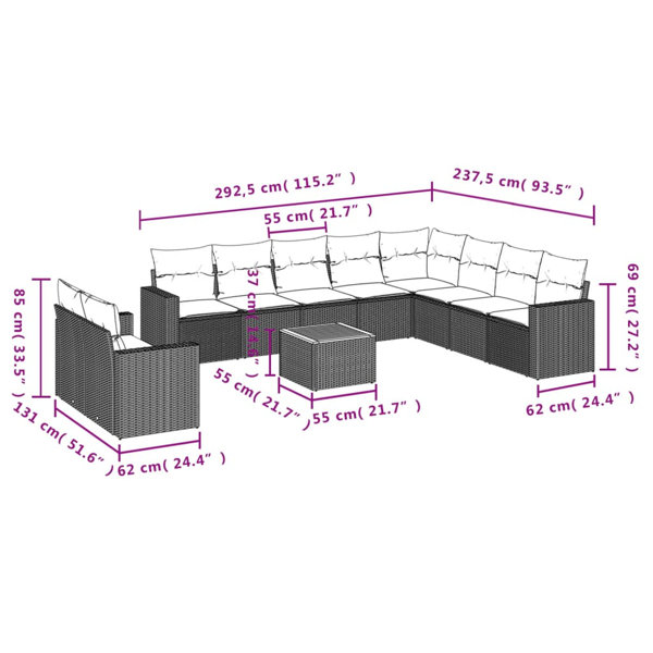 Dimensions du produit