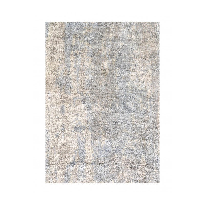 Ceonna Silk Area Rug in Gray
