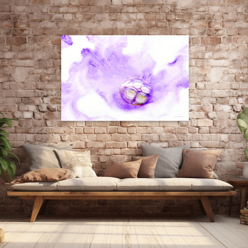«My Little Bubble», art contemporain abstrait, H 40 po x l 60 po