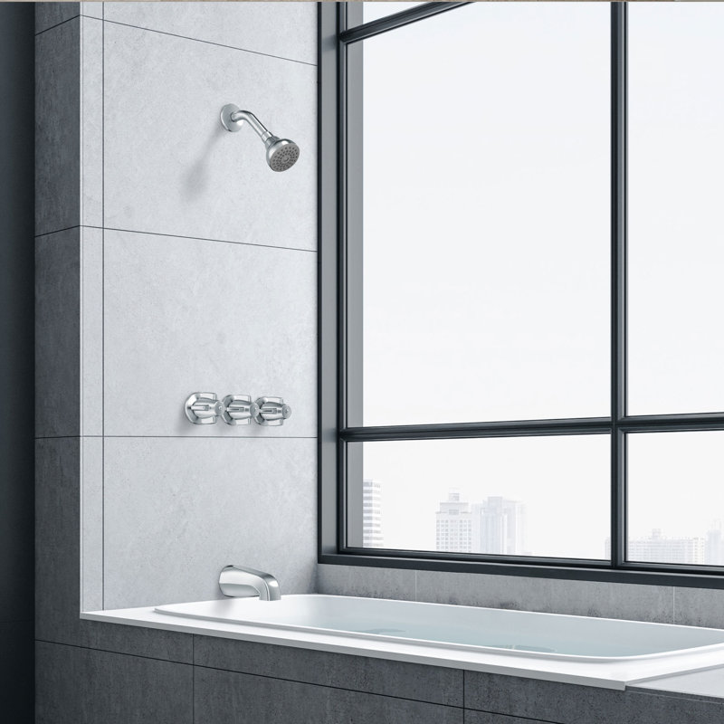 Tub & Shower Faucet with Rough in-Valve
