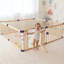 Parc pour bébé en bois, clôture pour enfants d'intérieur et d'extérieur, assemblage sans outil-126327622