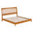 Ambie Low Profile Solid Wood Slatted Spindle Sleigh Bed-51407719-51407720
