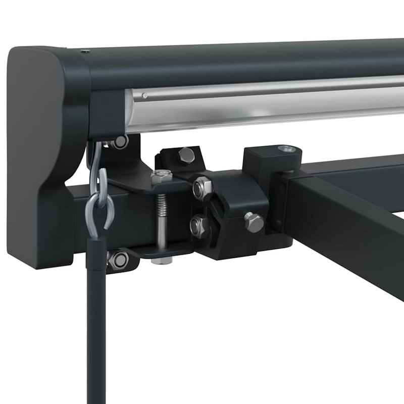 Awning Frame Retractable Anthracite, 450cm W x 300cm D, Anthracite