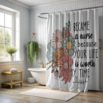 Proud Nurse - 1 Piece Standard Shower Curtain