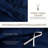 Simply Clean Solid Duvet cover Navy blue-130471477