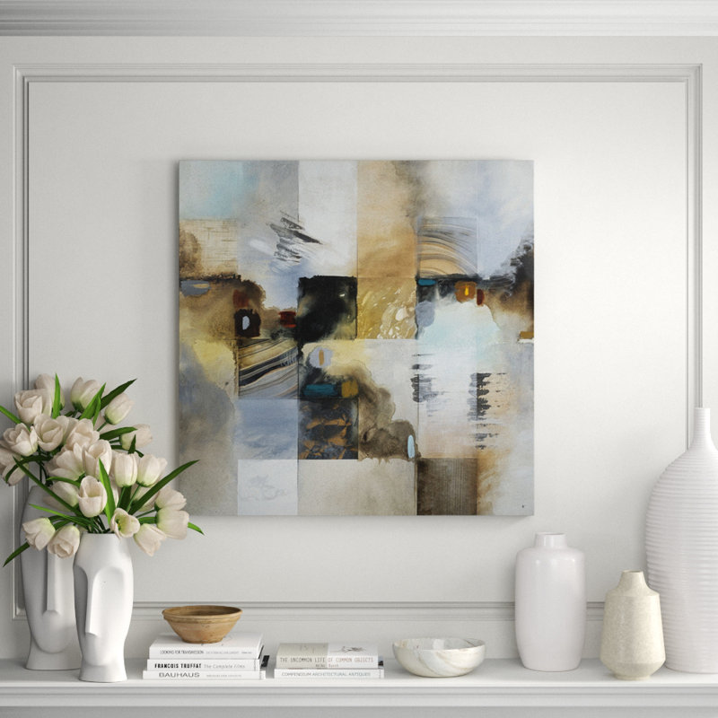 Sky Sound 1 Painting by Jennifer Hollack Raboin, Stretched Canvas, 36" H x 36" W x 2" D