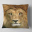 Lion avec visage calme - oreiller imprimé animal-30061720-30061723