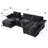 Modular Sectional Sofa, Multifunctional Living Room Furniture-2090101595