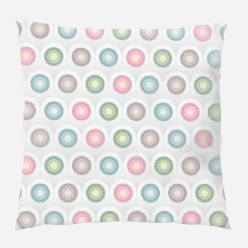 Coussin décoratif à motif transparent, Intérieur