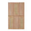 Armoire latérale de salle de bain 36 po, 6 portes à fermeture douce, conception à fixation flottante