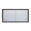 Encadré paysage rectangle et peinture à l'huile abstraite océan