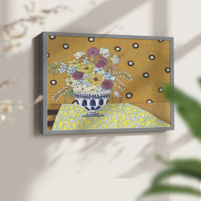 Flowerscape I -Framed Print - Restickable