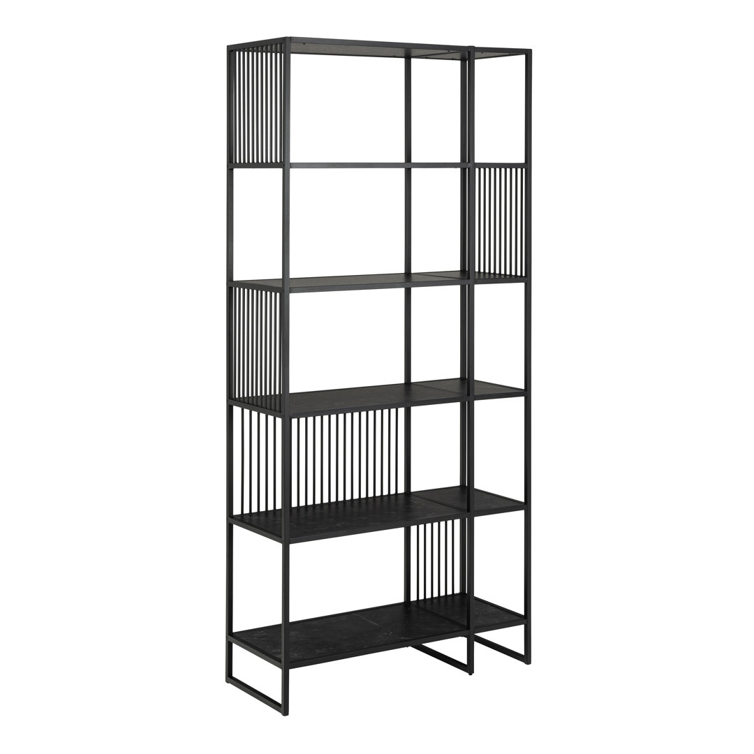 Bellah 185cm H x 85cm W Standard Bookcase