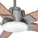56" Zudio 5 - Blade LED Standard Ceiling Fan with Wall Control and Light Kit Included