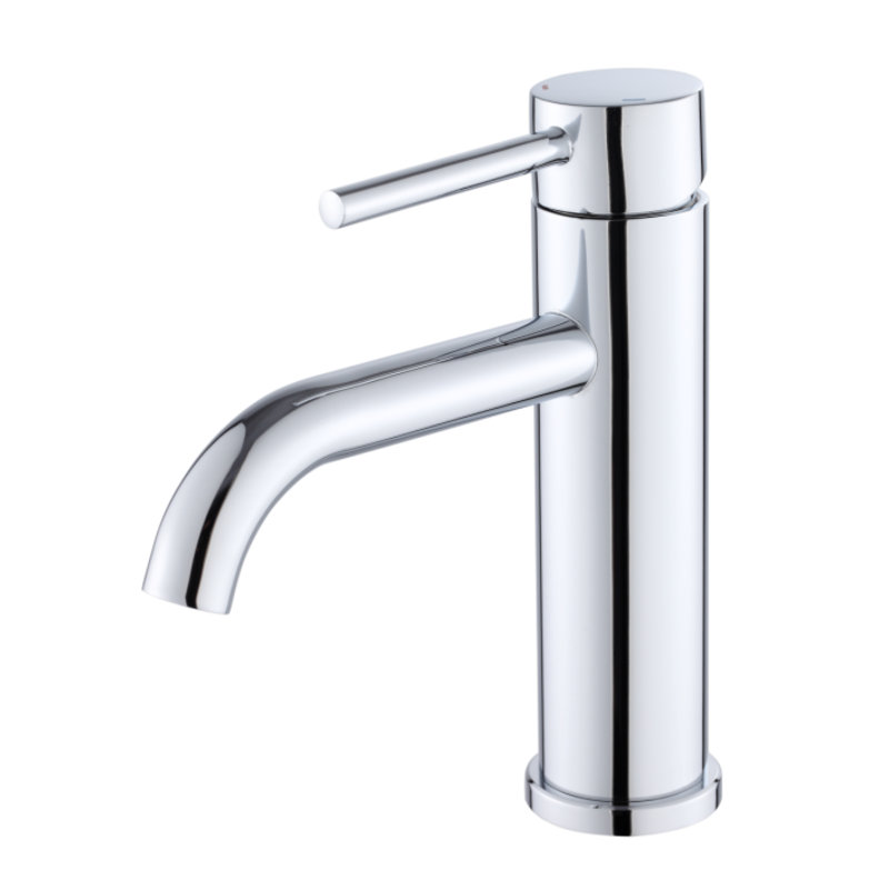 Effortless Control Stainless Steel Modern Style Bathroom Faucet For Elegant Spaces