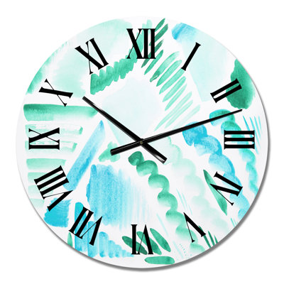 Horloge murale surdimensionnée