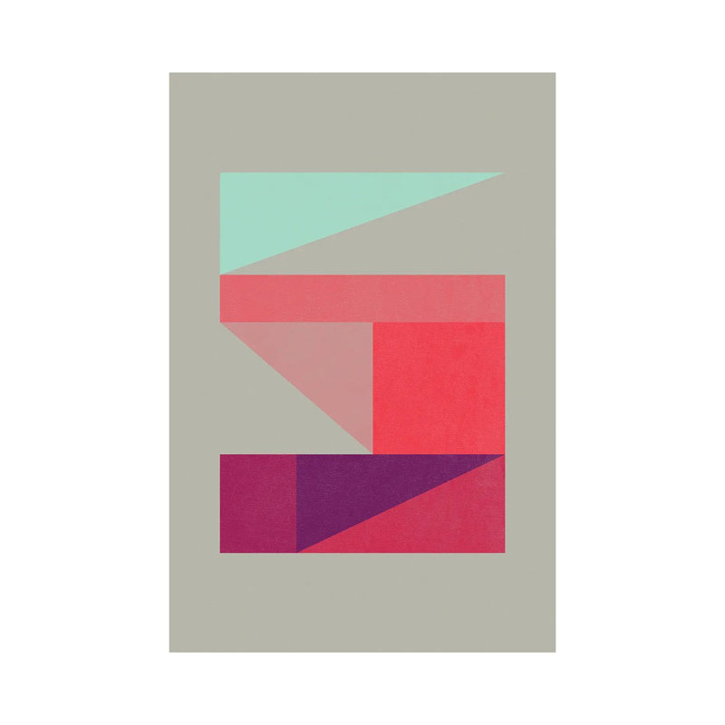 Triptych II by Susana Paz - Wrapped Canvas Print, 66.04 cm H x 45.72 cm W