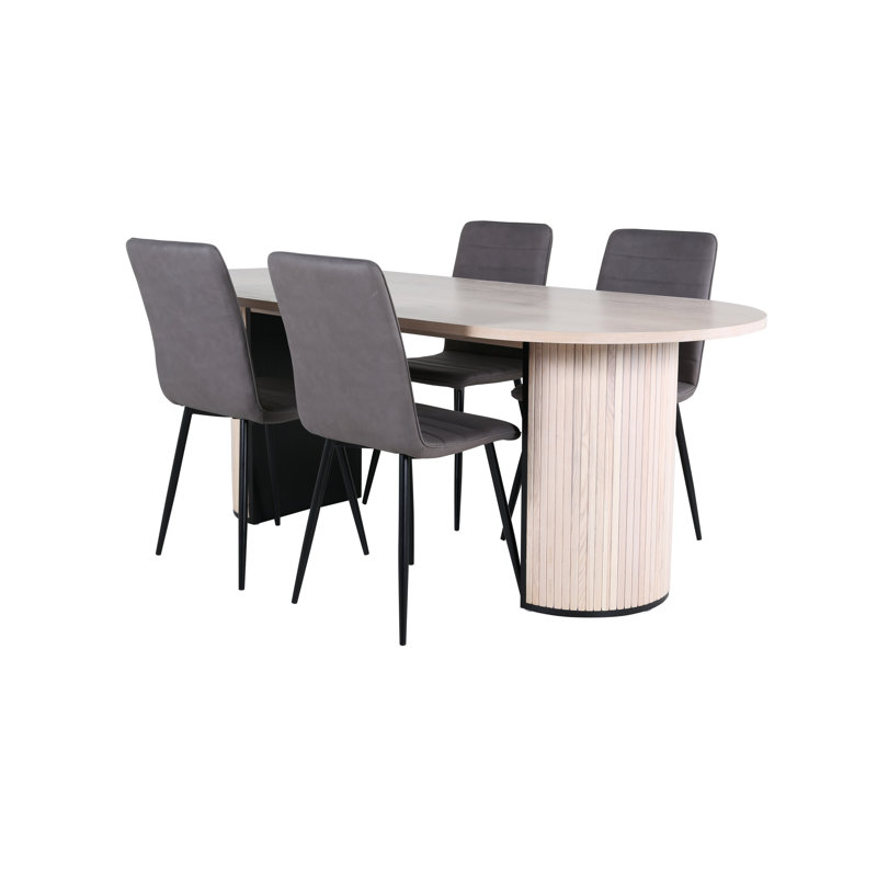Bianca Dining Set, Grey