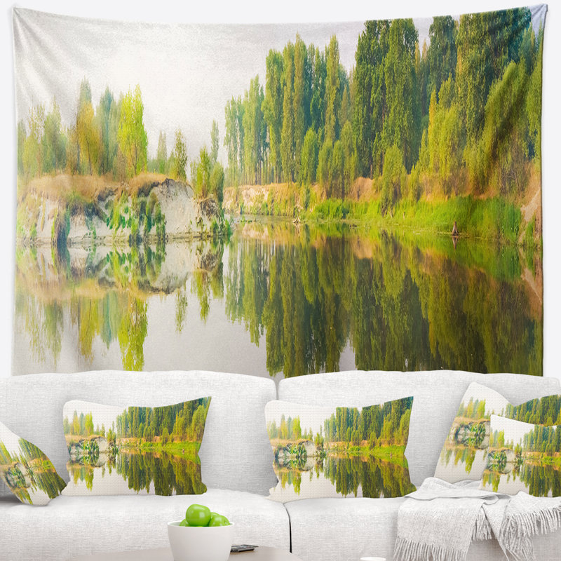 Polyester Tapestry, 78" H x 92" W