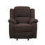 Fauteuil inclinable oscillant Madden brun