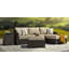 Canapé modulaire avec coussins Laguna de Serta