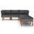 Brause 23.6" Wide Eucalyptus Square Patio Sectional Set with Cushions-1564696567-1591526275-1591526325