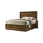 Cadre de lit de chambre à coucher en noyer, conception transitionnelle, bois d'hévéa massif, placage, lit en bois d'ingénierie, cadre de lit en bois d'hévéa, tête de lit haute, bois, meubles-1227696555