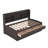 Wooden Captain Bed with Built-in Bookshelves-1151175468-1151175469