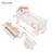 Luminest Twin Size Loft Bed With House Shape Headboard And LED Lights-116085288