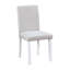 Ensemble de table de salle à manger en bois 5 pièces, ensemble de table de cuisine avec une table rectangulaire et 4 chaises rembourrées-1483500368-1483500382