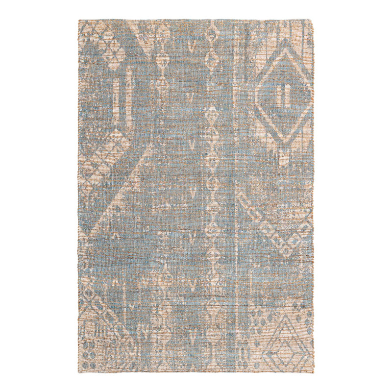 Watkin Moroccan Indoor Rug, Rectangle 5'3" x 8'