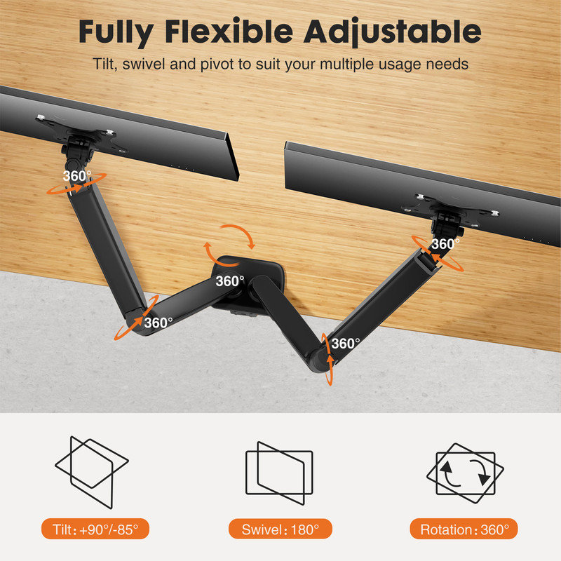 U Design Now Multi-Screen Desktop Mount