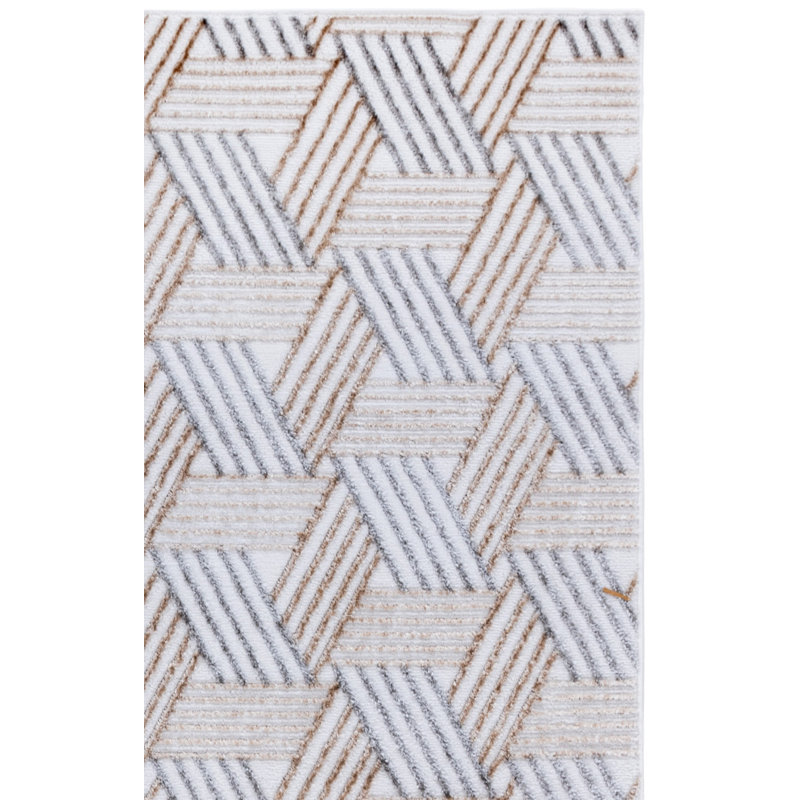 Nyjah Performance Geometric Rug, Rectangle 9' x 12'