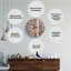 Horloge murale 15,5 "Farmhouse