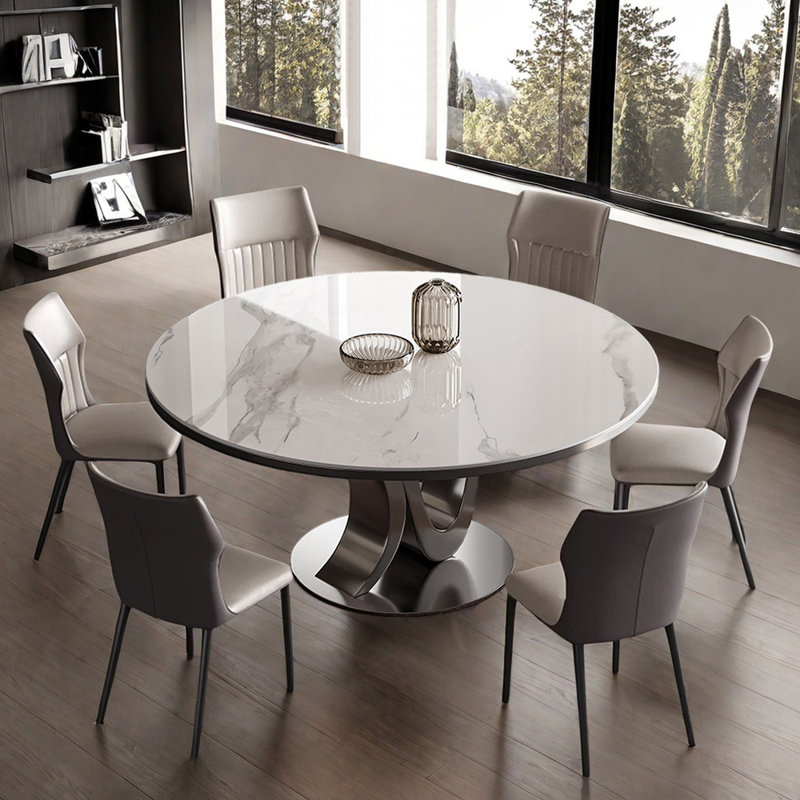 Ensemble de table de salle à manger de style italien, Noir, noir, noir, noir, H 29,5 po x L 53,1 po x l 53,1 po