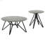 Ensemble de table basse et de table d'appoint 2 pièces Garfield