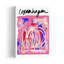 Copenhagen Abstract Design Abstract Bold Colorful City Wall Art Print-135134811