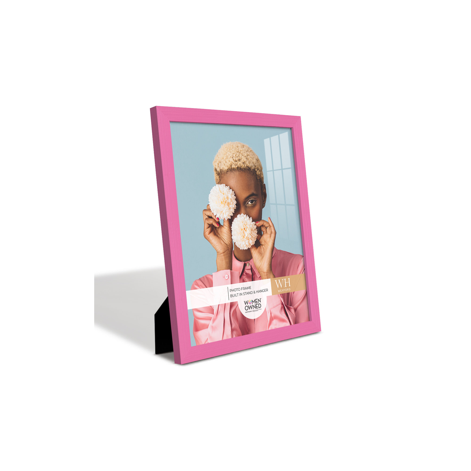 Apolline Wood Picture Frame, Pink, 5" x 7"