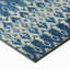 Tapis bleu / beige Abheer Ikat-255724954