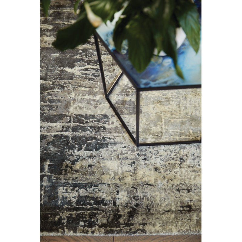 Soperton Abstract Hand Woven Area Rug, Rectangle 160 x 230