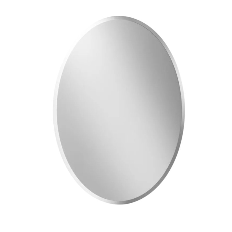 Audrye Oval Mirror with Hooks