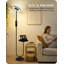 Lampe sur pied 63 po à DEL avec plateau et télécommande